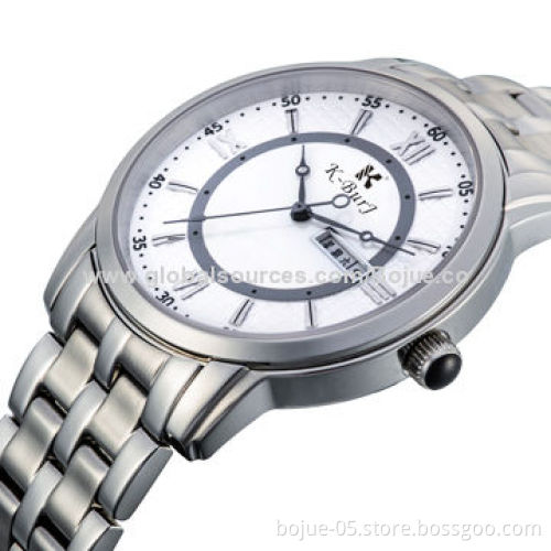 The new 2014 stainless steel men's watch